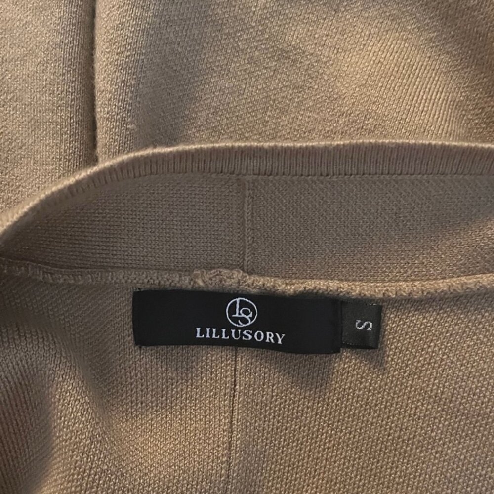 Lillusory Long Cardigan/ Coatigan Sweater Fall Coat - Picture 4 of 6
